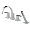 Brizo Siderna(R): Roman Tub Faucet with Hand Shower - Less Handles