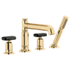 Brizo Invari(R): Roman Tub Faucet With Handshower - Less Handles