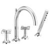 Brizo Odin(R): Roman Tub Faucet with Handshower - Less Handles