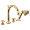 Brizo Beauclere(R): Roman Tub Faucet With Handshower - Less Handles