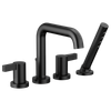 Brizo Litze(R): Roman Tub with Handshower - Less Handles
