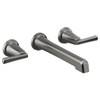 Brizo Levoir(TM): Two-Handle Wall Mount Lavatory Faucet - Less Handles 1.2 GPM