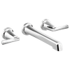 Brizo Levoir(TM): Two-Handle Wall Mount Lavatory Faucet - Less Handles 1.2 GPM