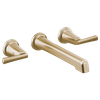 Brizo Levoir(TM): Two-Handle Wall Mount Lavatory Faucet - Less Handles 1.2 GPM