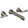 Brizo Levoir(TM): Two-Handle Wall Mount Lavatory Faucet - Less Handles 1.2 GPM