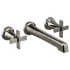 Brizo Levoir(TM): Two-Handle Wall Mount Lavatory Faucet - Less Handles 1.2 GPM