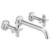 Brizo Odin(R): Two-Handle Wall Mount Lavatory Faucet - Less Handles