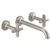 Brizo Odin(R): Two-Handle Wall Mount Lavatory Faucet - Less Handles