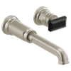 Brizo Invari(R): Two-Hole, Single-Handle Wall Mount Lavatory Faucet - Less Handle 1.2 GPM
