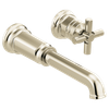Brizo Invari(R): Two-Hole, Single-Handle Wall Mount Lavatory Faucet - Less Handle 1.5 GPM