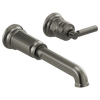 Brizo Invari(R): Two-Hole, Single-Handle Wall Mount Lavatory Faucet - Less Handle 1.5 GPM