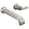 Brizo Allaria(R): Two-Hole, Single-Handle Wall Mount Lavatory Faucet - Less Handle 1.2 GPM