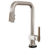 Brizo Frank Lloyd Wright(R): Pull-Down Kitchen Faucet Lever with Wood Inlay Handle Kit