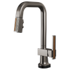 Brizo Frank Lloyd Wright(R): Pull-Down Kitchen Faucet Lever with Wood Inlay Handle Kit