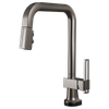 Brizo Frank Lloyd Wright(R): Pull-Down Kitchen Faucet Lever with Glass Inlay Handle Kit