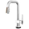 Brizo Frank Lloyd Wright(R): Pull-Down Kitchen Faucet Lever with Glass Inlay Handle Kit