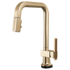 Brizo Frank Lloyd Wright(R): Pull-Down Kitchen Faucet Lever with Wood Inlay Handle Kit