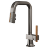 Brizo Frank Lloyd Wright(R): Pull-Down Kitchen Faucet Offset Wood Lever Handle Kit