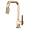 Brizo Frank Lloyd Wright(R): Pull-Down Kitchen Faucet Offset Wood Lever Handle Kit