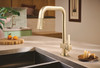 Brizo Frank Lloyd Wright(R): Pull-Down Kitchen Faucet Offset Lever Handle Kit