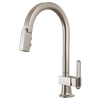 Brizo Frank Lloyd Wright(R): Pull-Down Kitchen Faucet Arc Lever with Glass Inlay Handle Kit