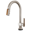 Brizo Frank Lloyd Wright(R): Pull-Down Kitchen Faucet Arc Lever with Wood Inlay Handle Kit