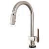 Brizo Frank Lloyd Wright(R): Pull-Down Kitchen Faucet Arc Lever with Wood Inlay Handle Kit