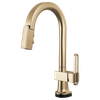 Brizo Frank Lloyd Wright(R): Pull-Down Kitchen Faucet Arc Lever with Glass Inlay Handle Kit
