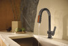 Brizo Frank Lloyd Wright(R): Pull-Down Kitchen Faucet Arc Lever Handle Kit