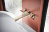 Brizo Frank Lloyd Wright(R): Two-Handle Wall Mount Tub Filler Lever Handle Kit