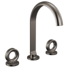 Brizo Roccesco(TM): Widespread Lavatory Knob Handle Kit