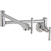 Wall Mount Pot Filler in Antique Steel