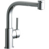 Pull-Out Kitchen Single-Hole Faucet in Chrome