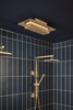 Brizo Frank Lloyd Wright(R): 21" Single-Function Raincan Shower Head with Integrated Lighting - 1.75 GPM