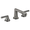 Brizo Levoir(TM): Widespread Lavatory Faucet with Low Spout - Less Handles 1.2 GPM