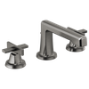 Brizo Levoir(TM): Widespread Lavatory Faucet with Low Spout - Less Handles 1.2 GPM