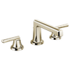 Brizo Levoir(TM): Widespread Lavatory Faucet with Low Spout - Less Handles 1.2 GPM