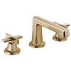 Brizo Levoir(TM): Widespread Lavatory Faucet with Low Spout - Less Handles 1.2 GPM