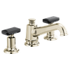 Brizo Invari(R): Widespread Lavatory Faucet with Angled Spout - Less Handles 1.2 GPM