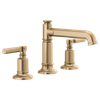 Brizo Invari(R): Widespread Lavatory Faucet with Column Spout - Less Handles 1.2 GPM