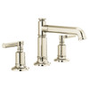 Brizo Invari(R): Widespread Lavatory Faucet with Column Spout - Less Handles 1.5 GPM