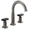 Brizo Invari(R): Widespread Lavatory Faucet with Arc Spout - Less Handles 1.2 GPM