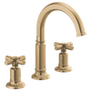 Brizo Invari(R): Widespread Lavatory Faucet with Arc Spout - Less Handles 1.2 GPM