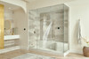 Brizo Invari(R): Widespread Lavatory Faucet with Arc Spout - Less Handles 1.5 GPM