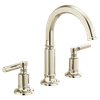 Brizo Invari(R): Widespread Lavatory Faucet with Arc Spout - Less Handles 1.5 GPM