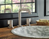 Brizo Litze(R): Widespread Lavatory Faucet with High Spout - Less Handles 1.2 GPM