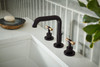 Brizo Litze(R): Widespread Lavatory Faucet With High Spout - Less Handles
