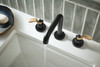Brizo Litze(R): Widespread Lavatory Faucet With High Spout - Less Handles
