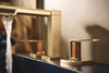 Brizo Litze(R): Widespread Lavatory Faucet with High Spout - Less Handles 1.5 GPM