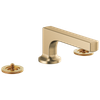 Brizo Kintsu(R): Widespread Lavatory Faucet with Low Spout - Less Handles 1.5 GPM